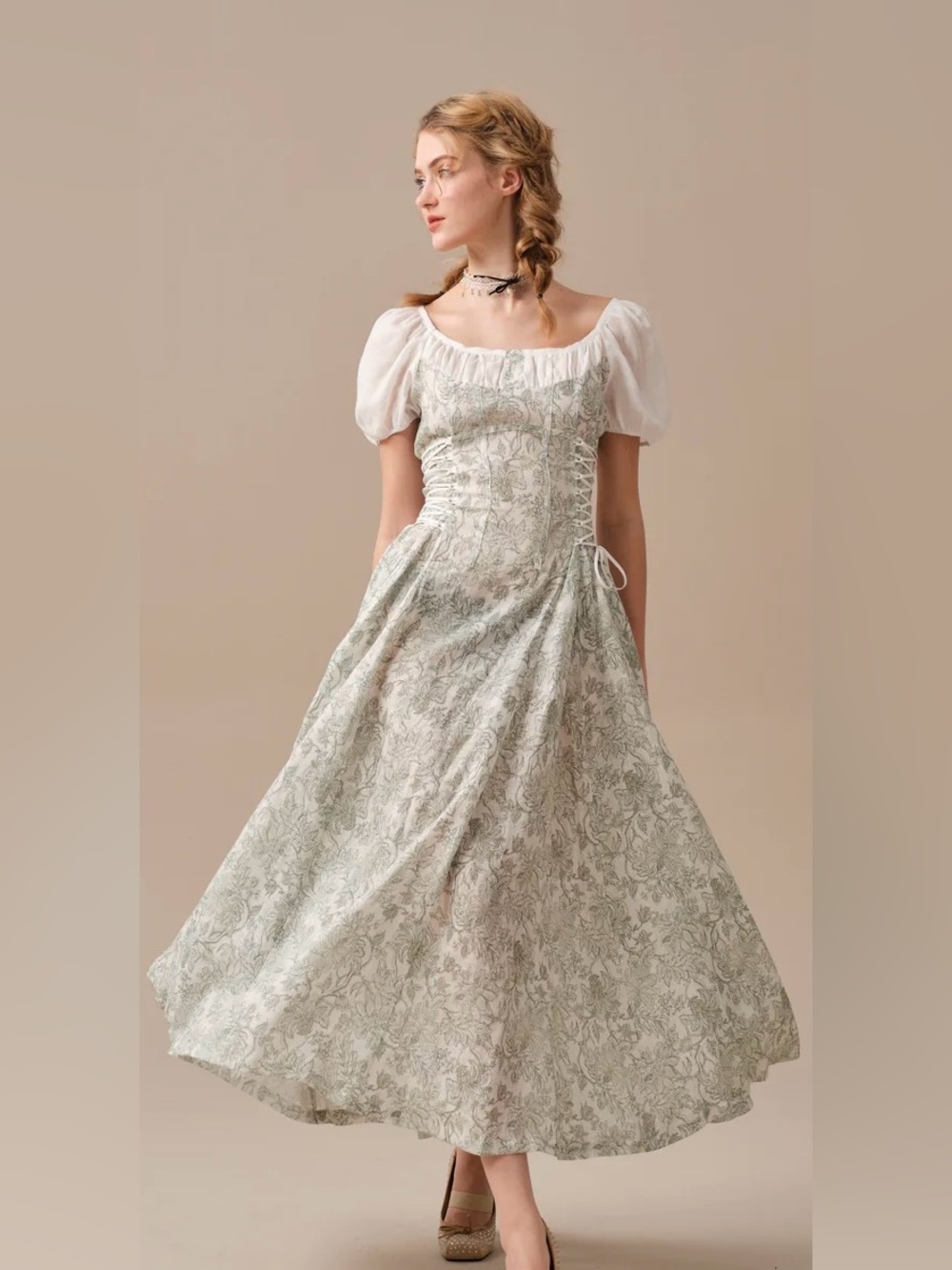LINENNAIVE CINDERELLA DRESS S
